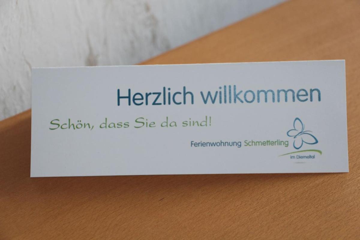 Ferienwohnung Schmetterling Trendelburg Exteriér fotografie
